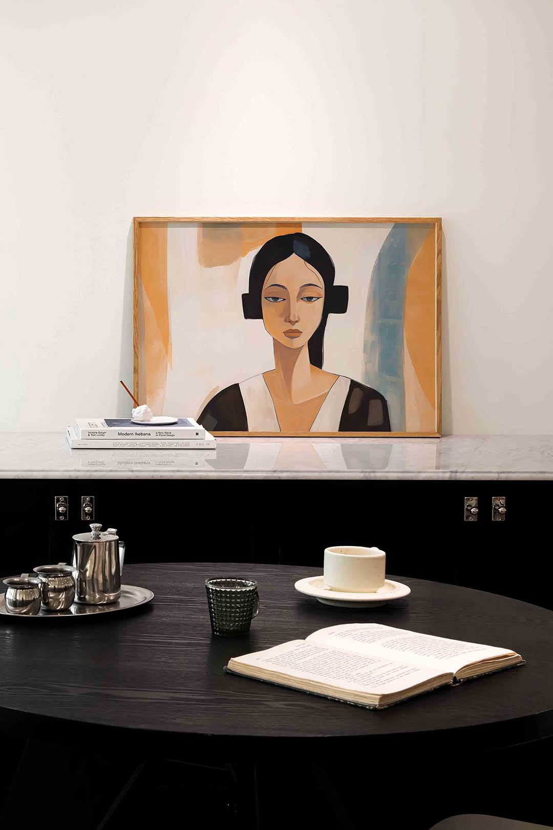 Vrouwelijk portret – portret poster in liggend formaat