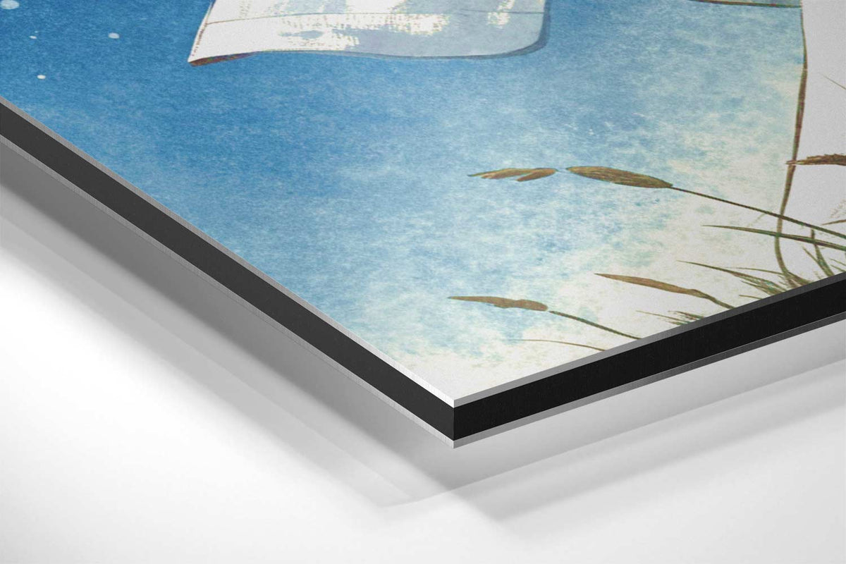 Dromerige Nachtwandeling – canvas kunstwerk als wanddecoratie