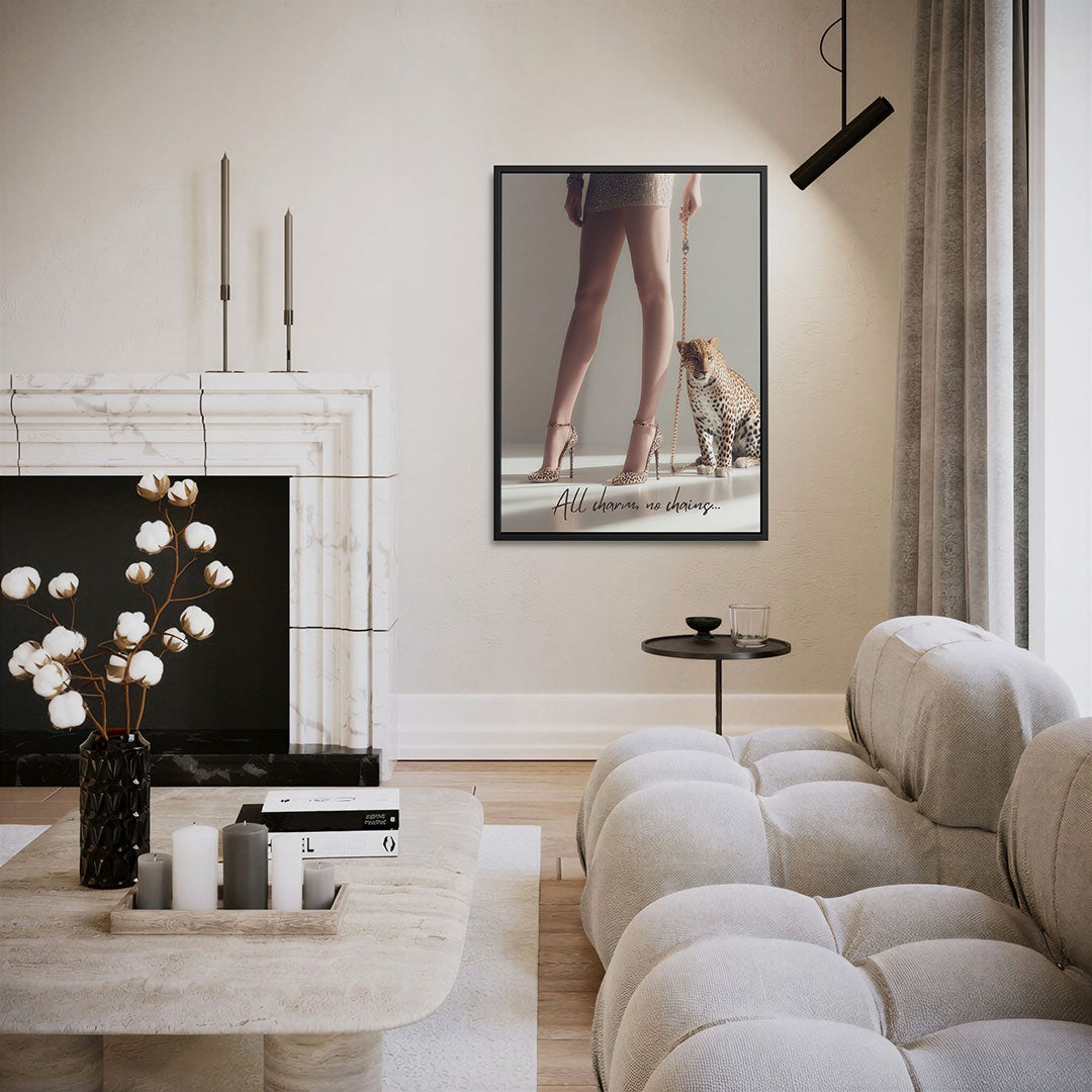 Dierenprint – staand wanddecoratie kunstwerk