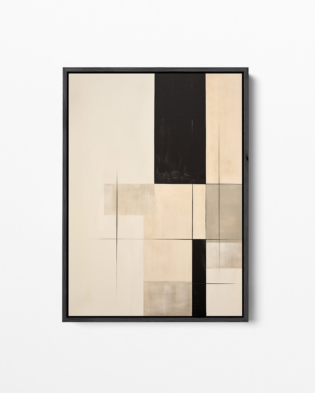 Geometrische vlakken – staand wanddecoratie kunstwerk