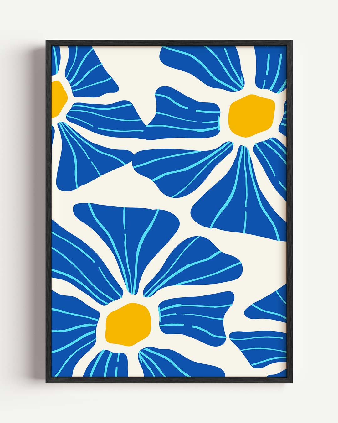 Bloemenpracht – bloemen portret poster als wanddecoratie