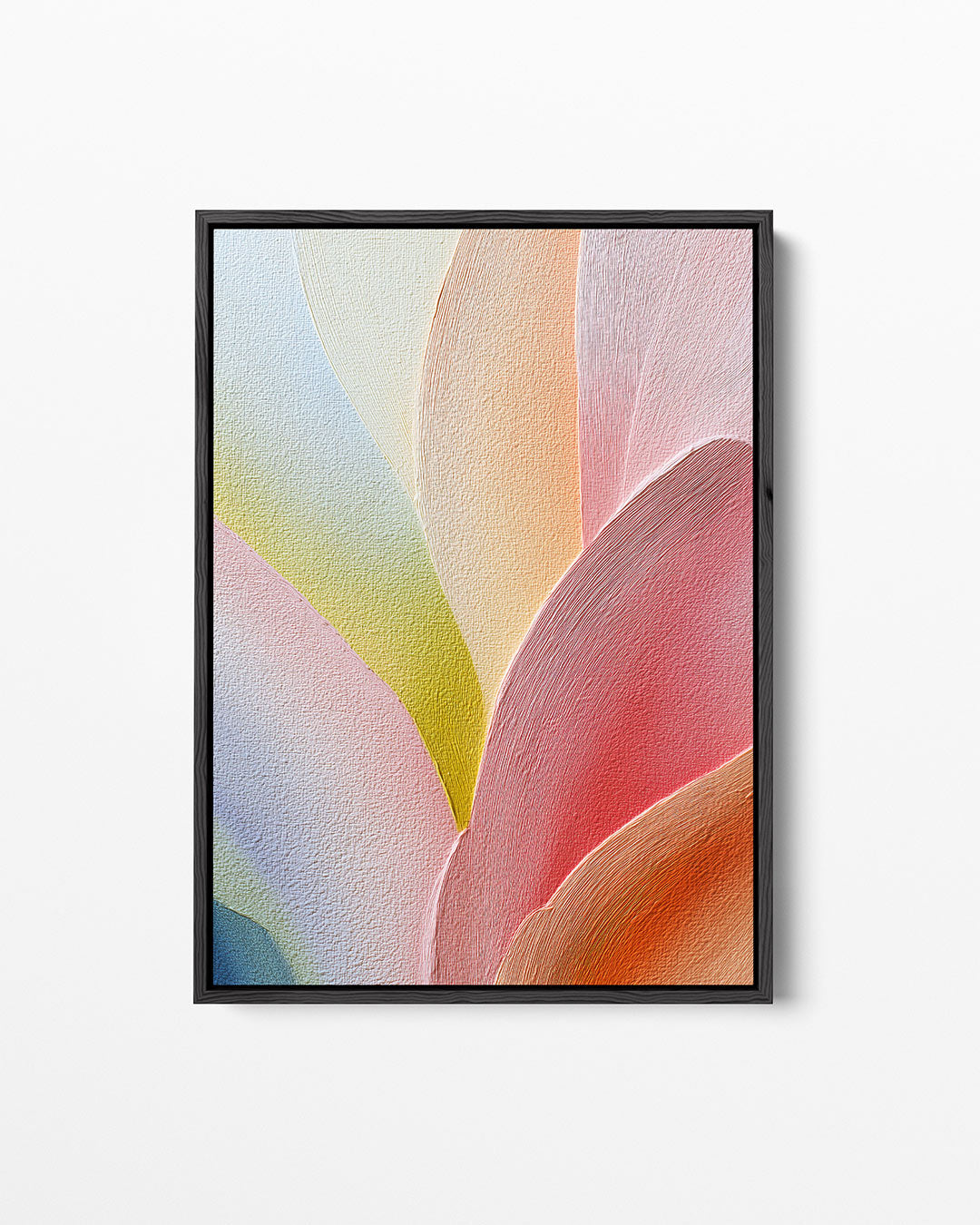 Kleurrijke vormen – staand wanddecoratie kunstwerk