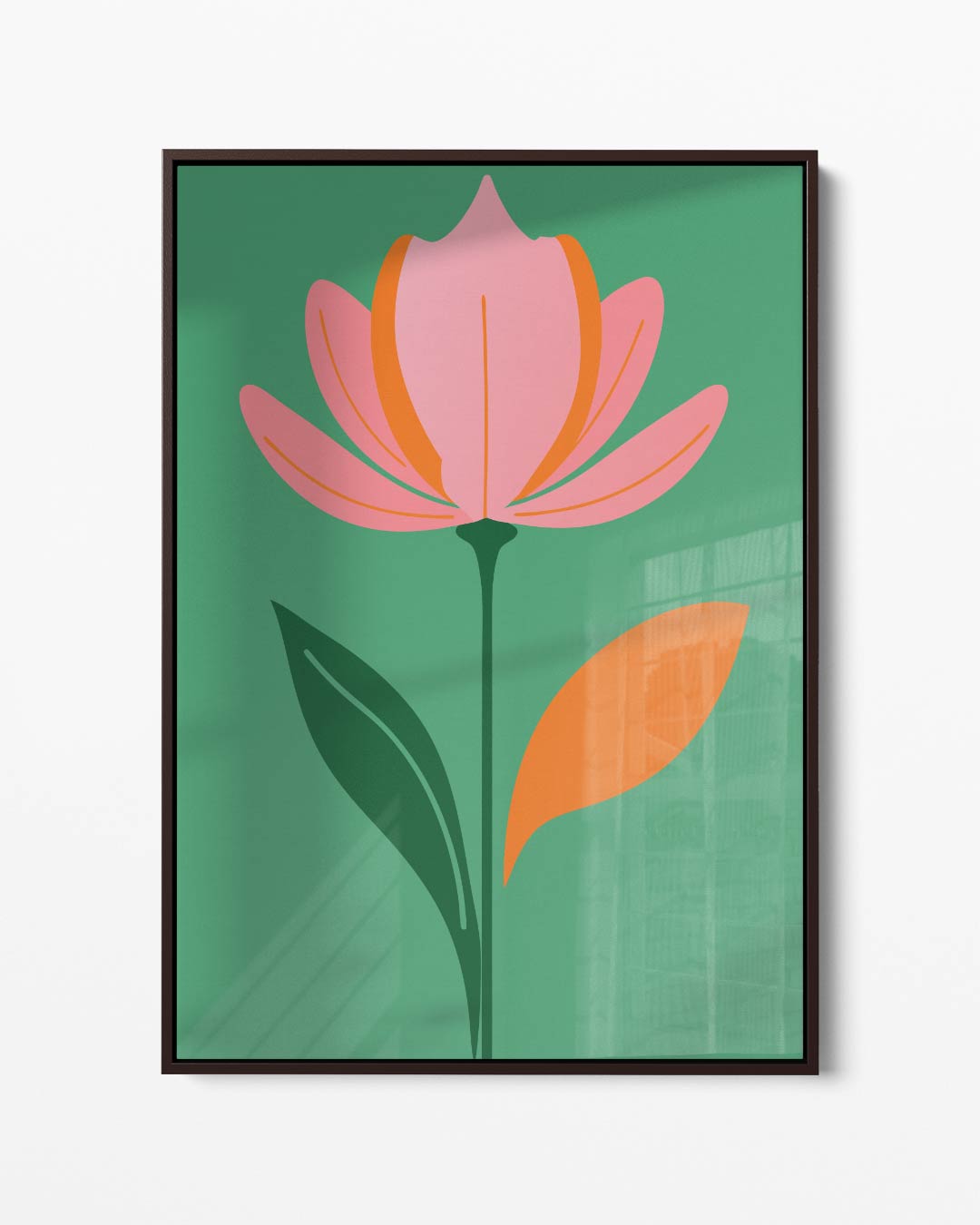 Bloeiende Tulpenpracht – portret kunstwerk als wanddecoratie