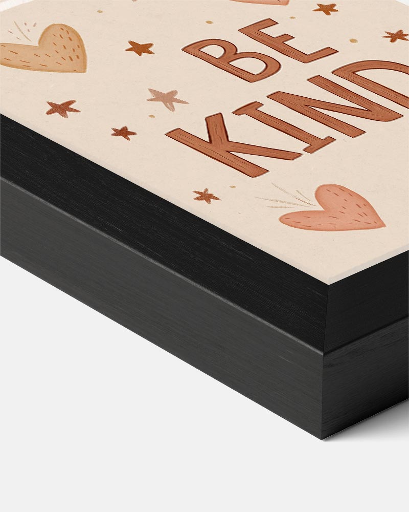 Be Kind Hartjes – kids portret poster, afbeelding 7
