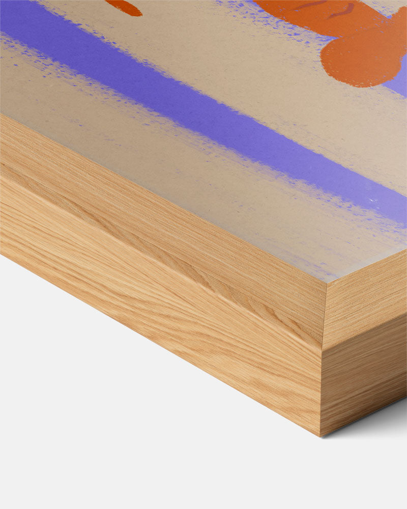 Vrolijke Kreeft Kunstposter – staande keuken wanddecoratie van WallArtistic