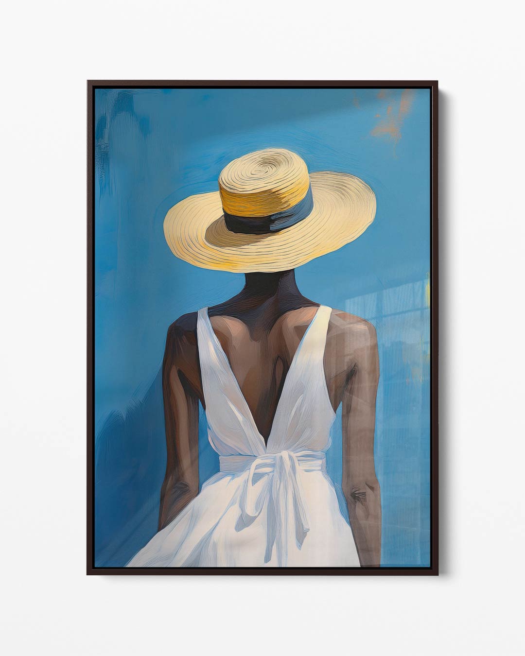 Zonsondergang Zomer Vibes – portret kunstwerk als wanddecoratie