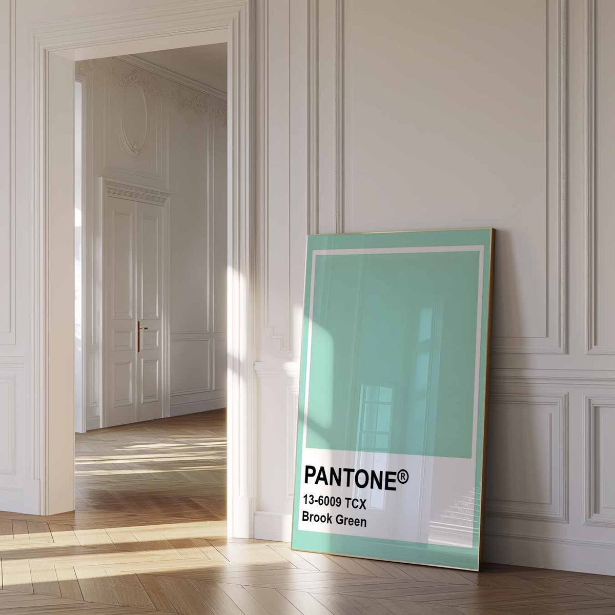 Verfrissende Pantone – urban poster in staand formaat