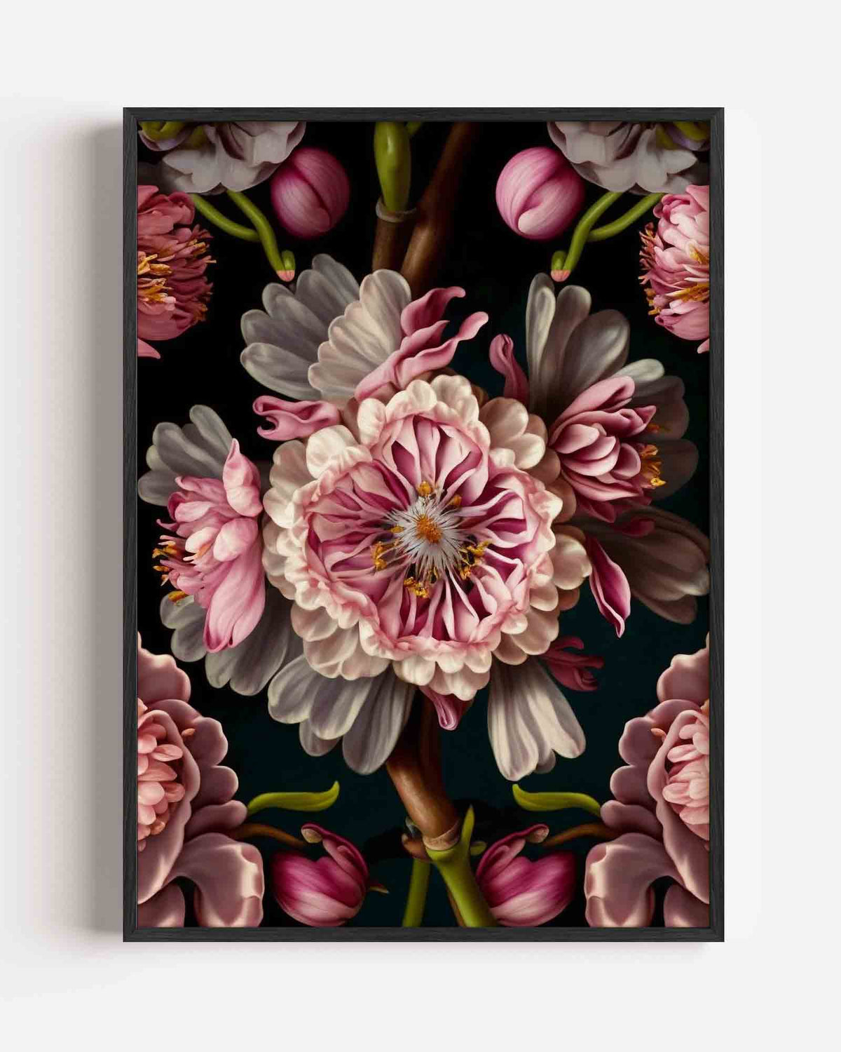 Bloemenpracht – bloemen portret poster als wanddecoratie