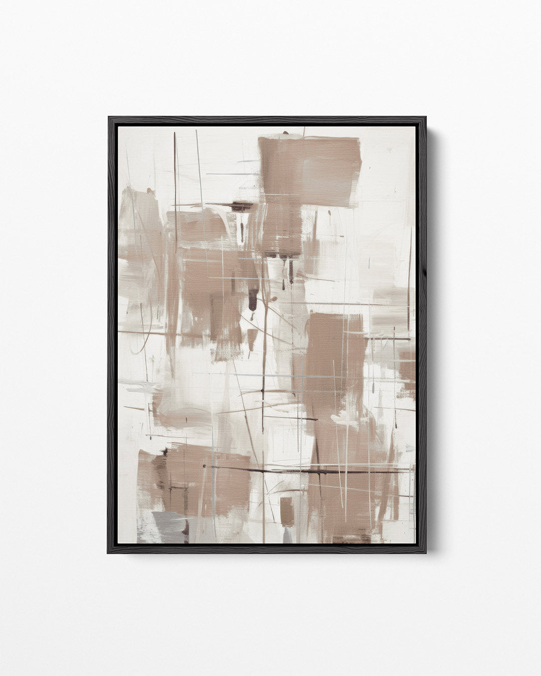 Geometrische vormen – staand wanddecoratie kunstwerk