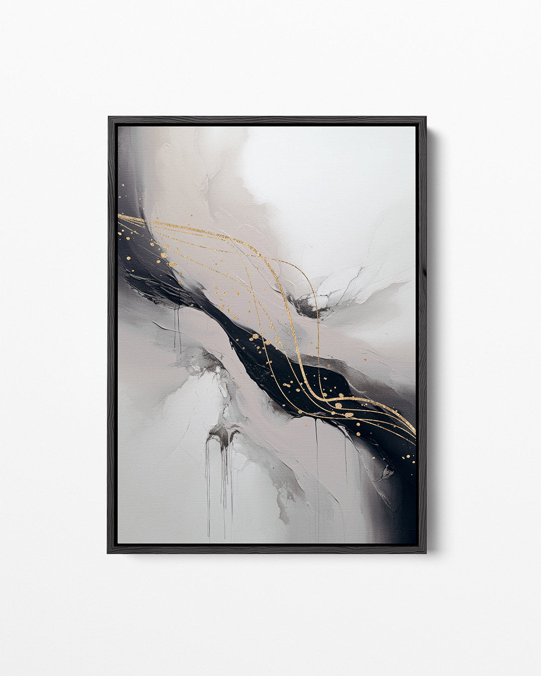 Dynamische lijnen – staand wanddecoratie kunstwerk