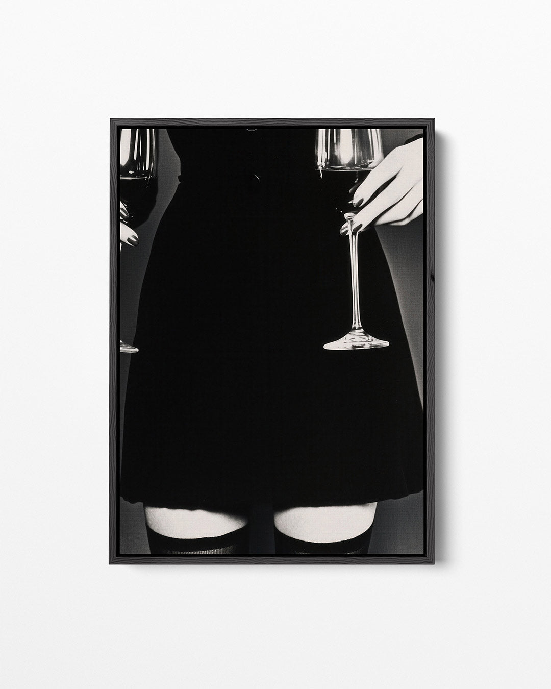 Elegante vormen – staand wanddecoratie kunstwerk
