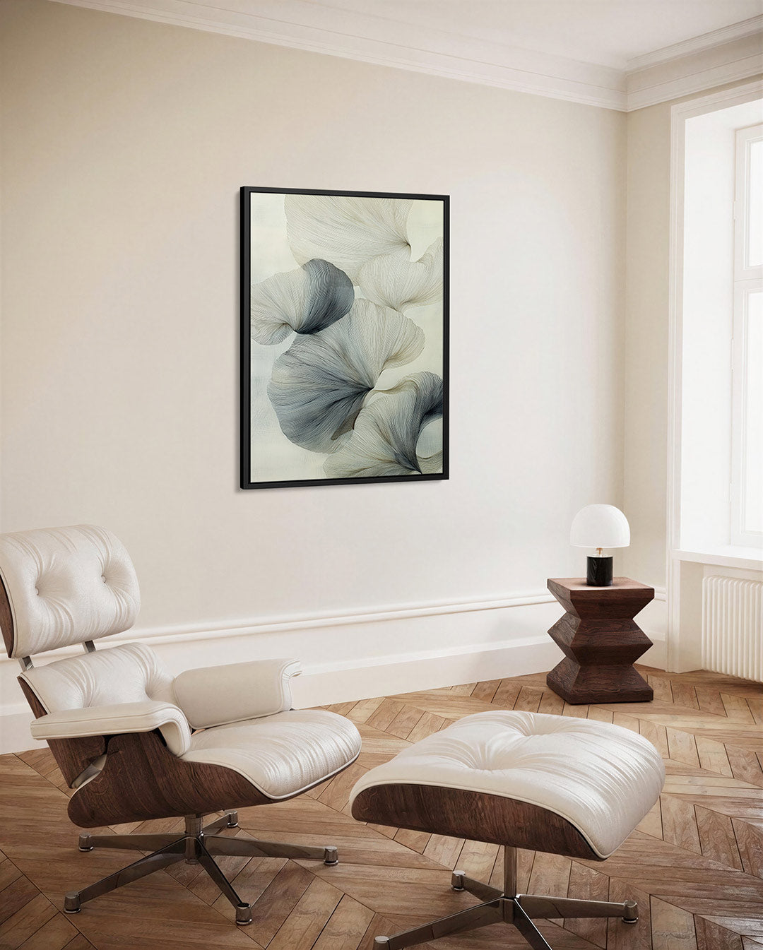 Organische lijnen – decoratief kunstwerk voor aan de muur