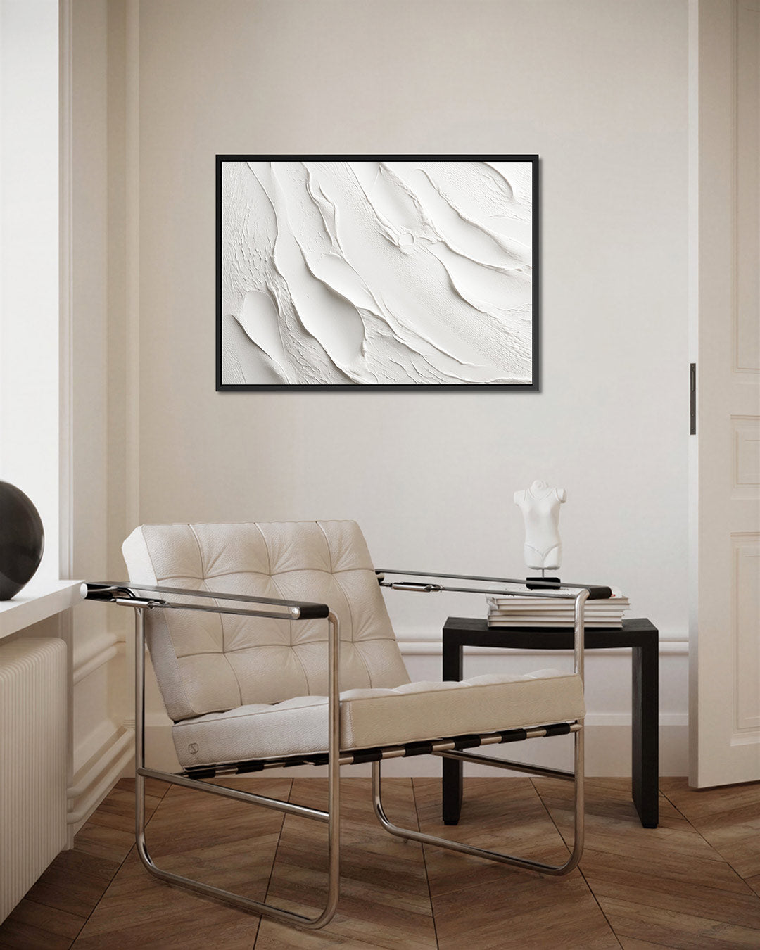 Gelaagde textuur – kunstwerk op canvas, dibond of plexiglas