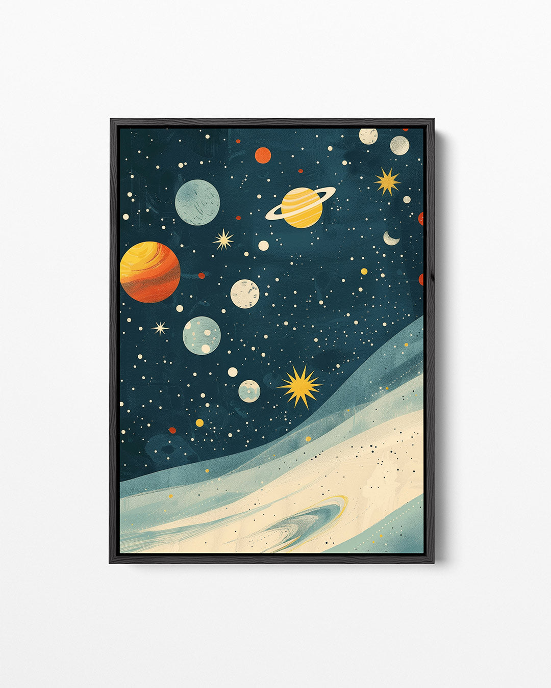 Kosmische hemel – staand wanddecoratie kunstwerk