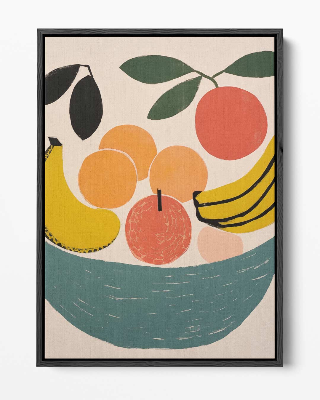 Vrolijk Fruit – portret kunstwerk als wanddecoratie
