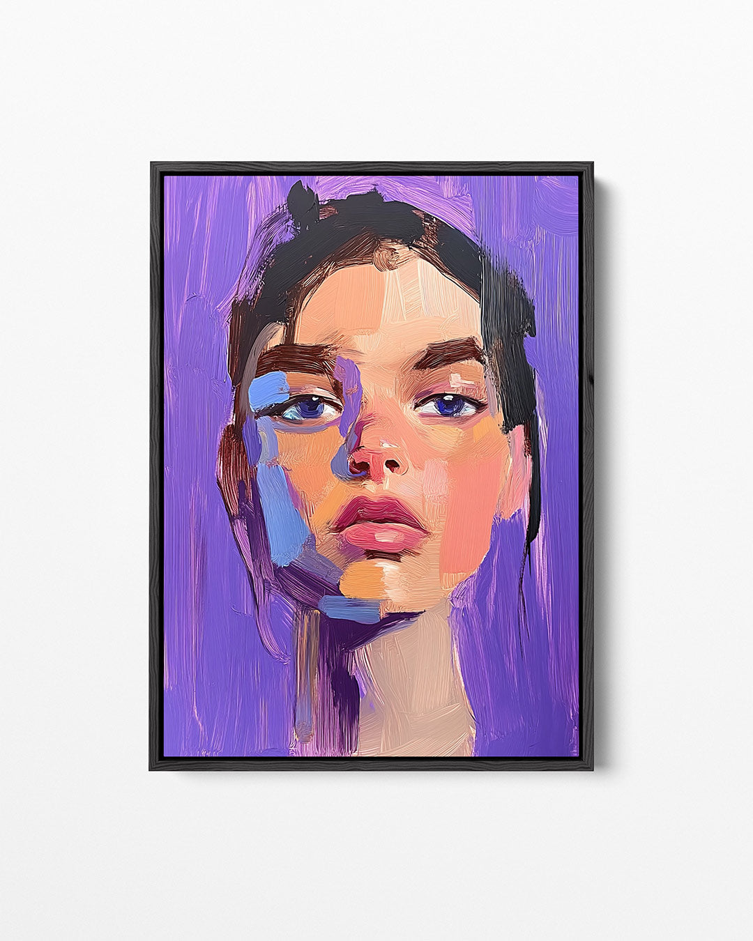 Portretstudie – Dynamische – staand wanddecoratie kunstwerk