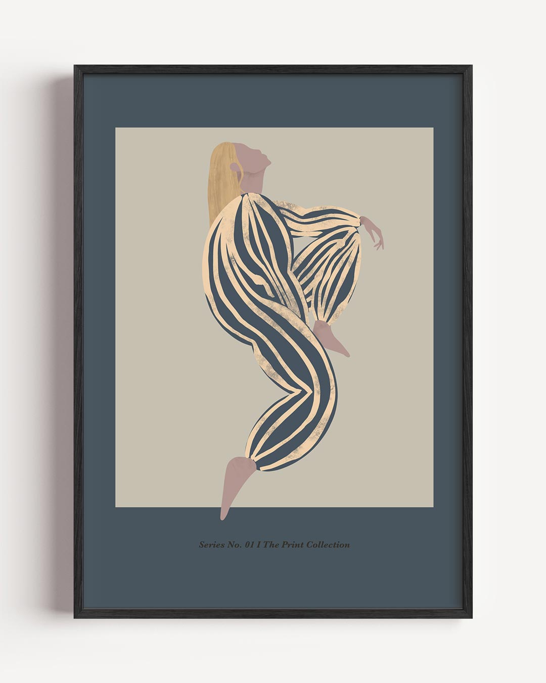 Moderne Kunstzinnige Vrouw – moderne portret poster als wanddecoratie
