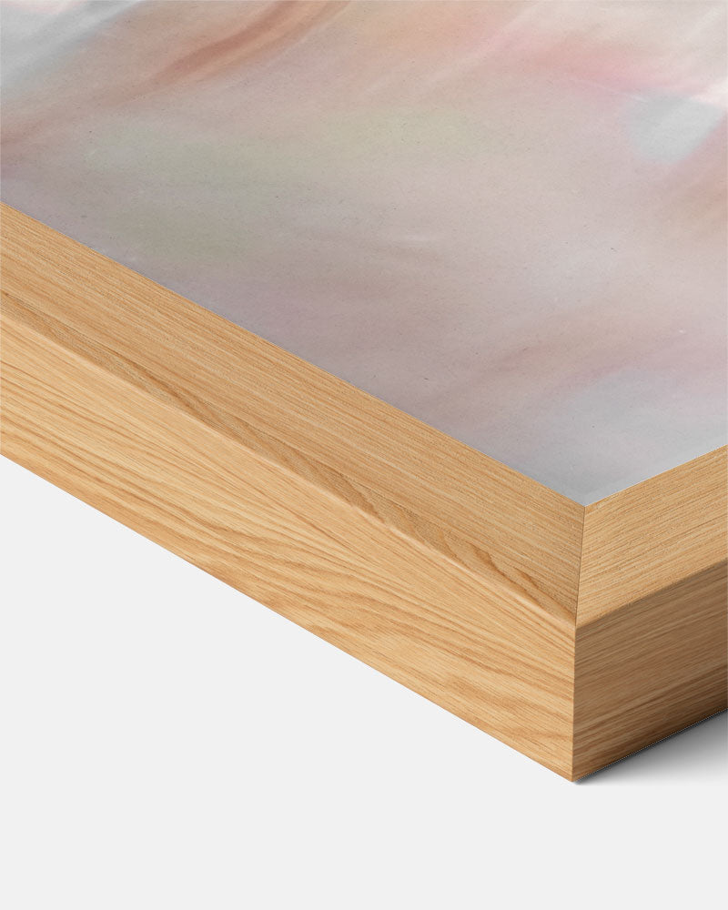 Zeepbelglans Wanddecoratie – abstracte textuur poster in staand formaat