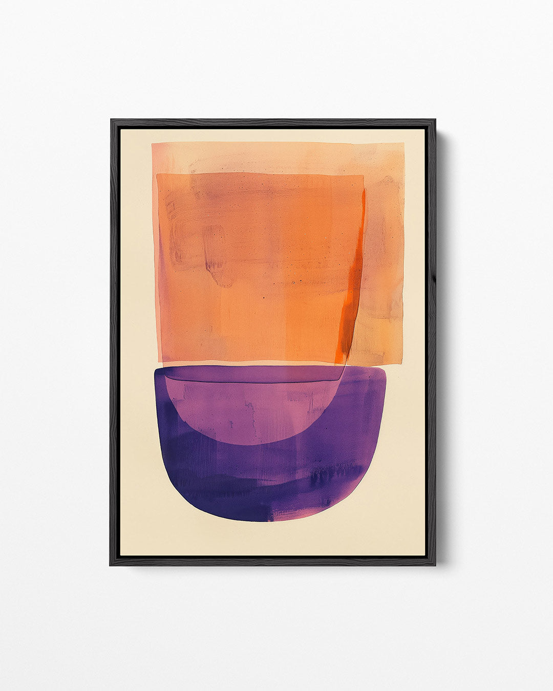 Geometrische kleurencompositie – staand wanddecoratie kunstwerk