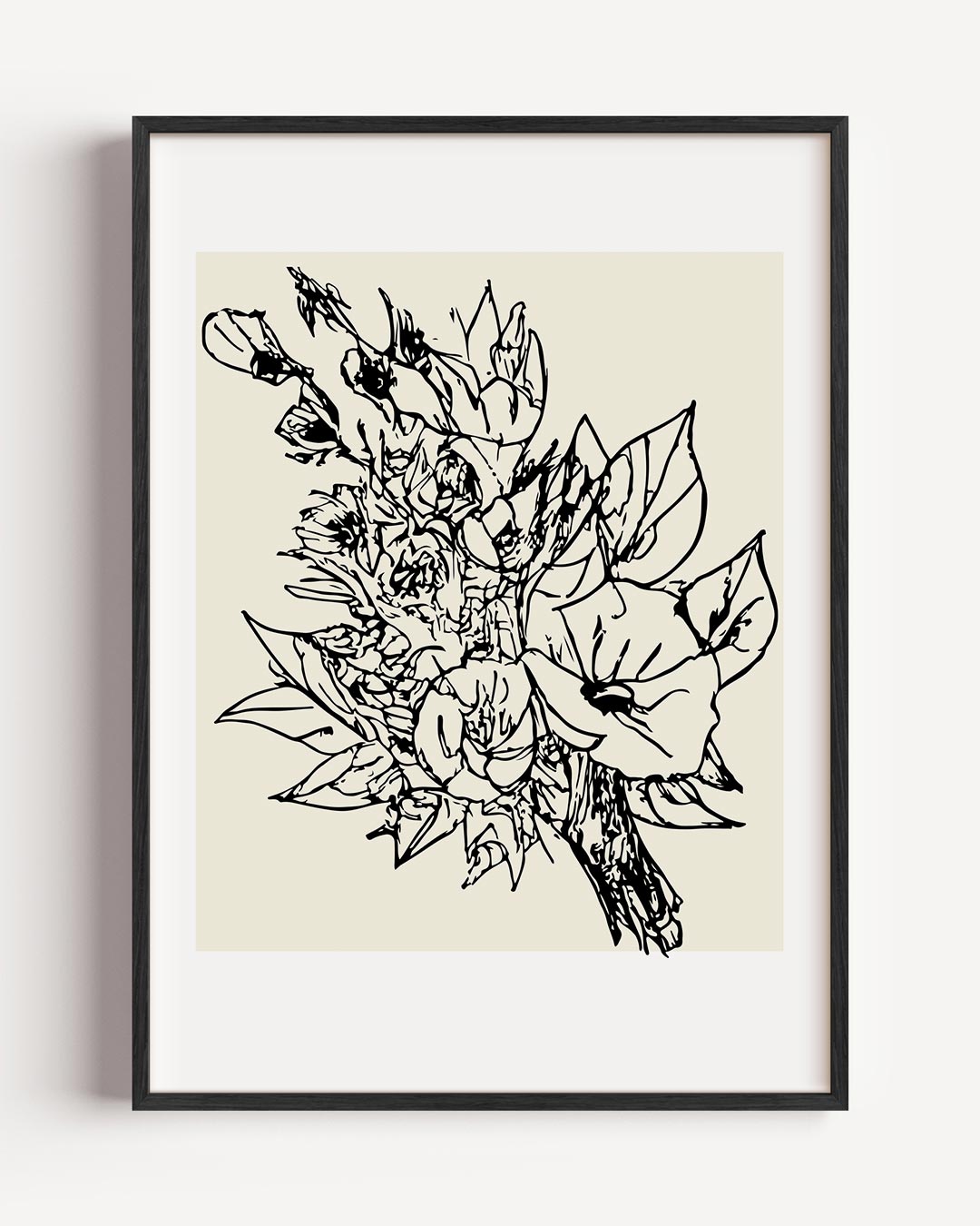 Botanische schets – keuken portret poster als wanddecoratie
