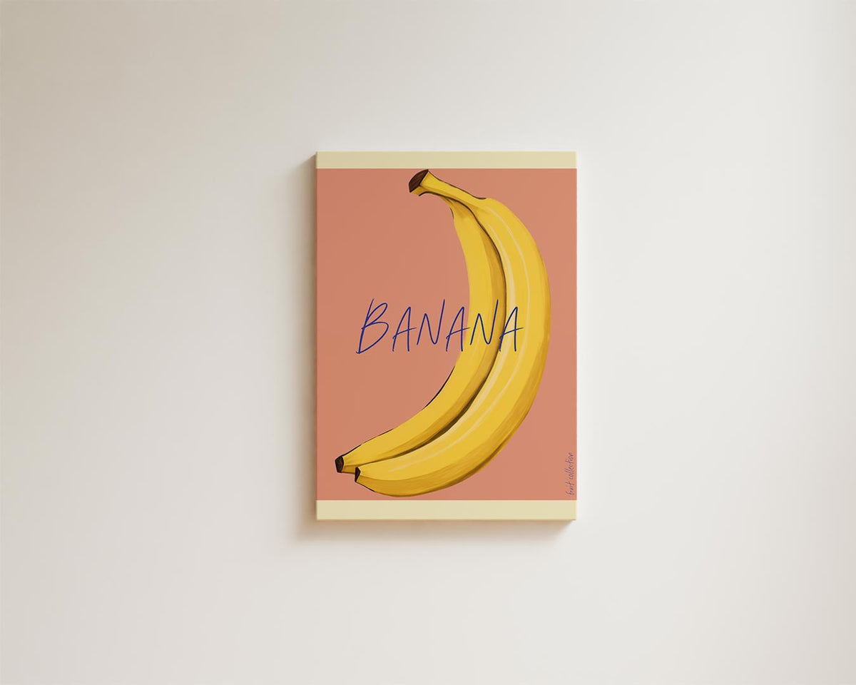 Bananen – modern portret kunstwerk van WallArtistic