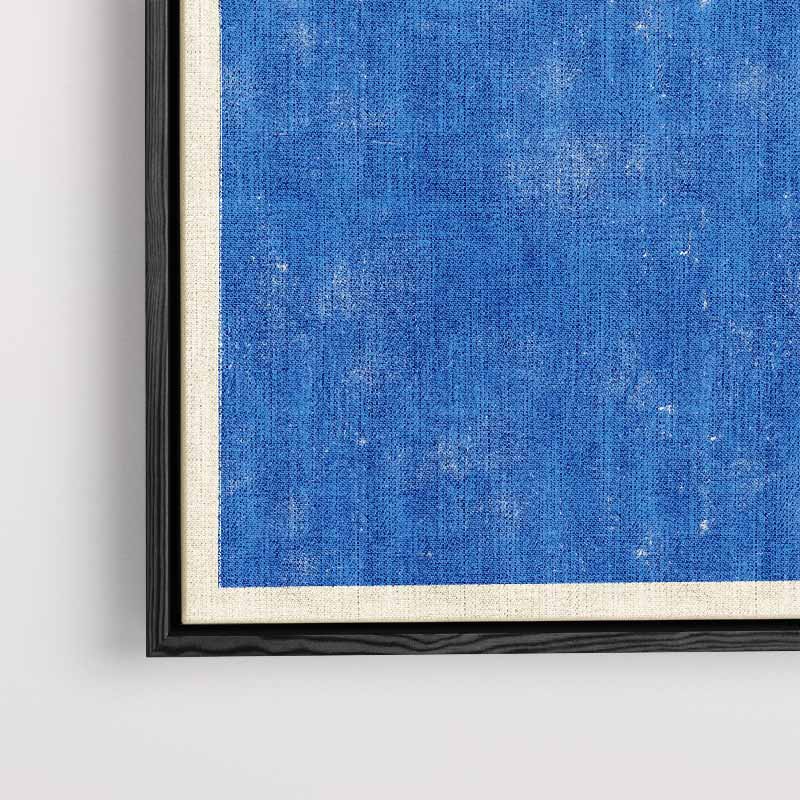 Au Bord de la Mer – kunstwerk met zwarte baklijst