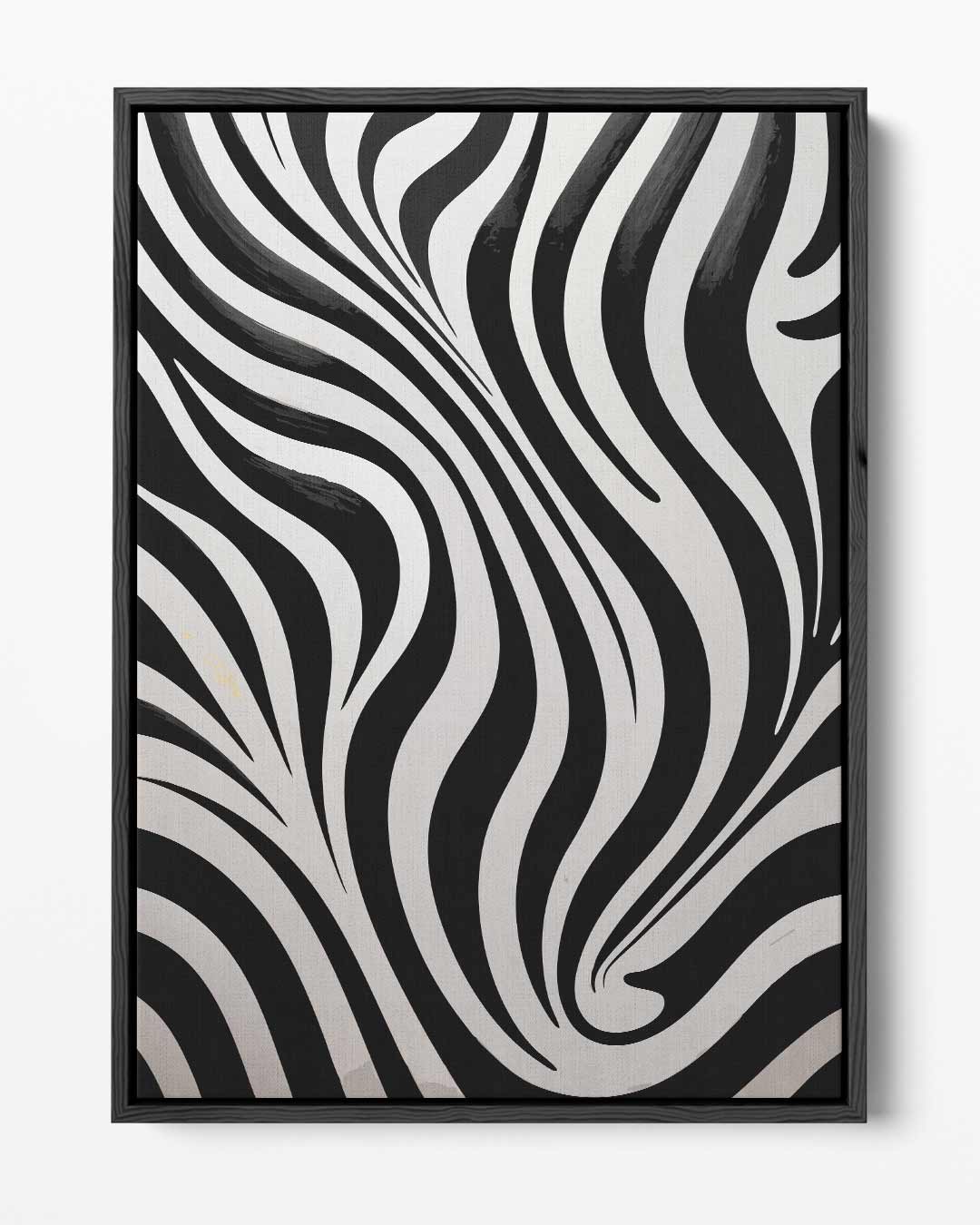 Zebrastrepen Wanddecoratie – portret kunstwerk als wanddecoratie
