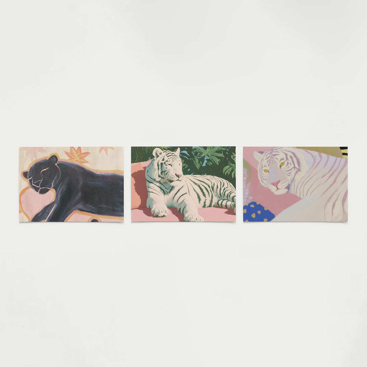 Zwarte panter rust Posterset