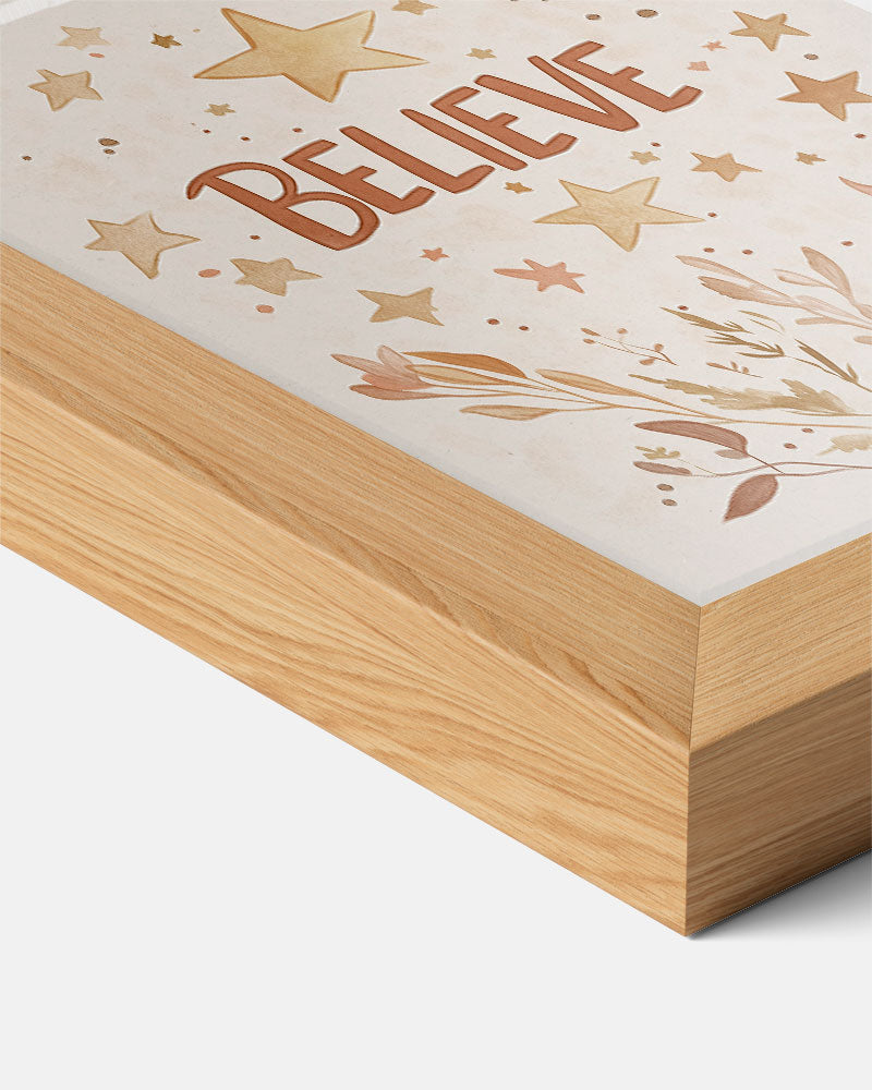 Inspirerende Sterrenposter – kids poster als vrolijke staande wanddecoratie