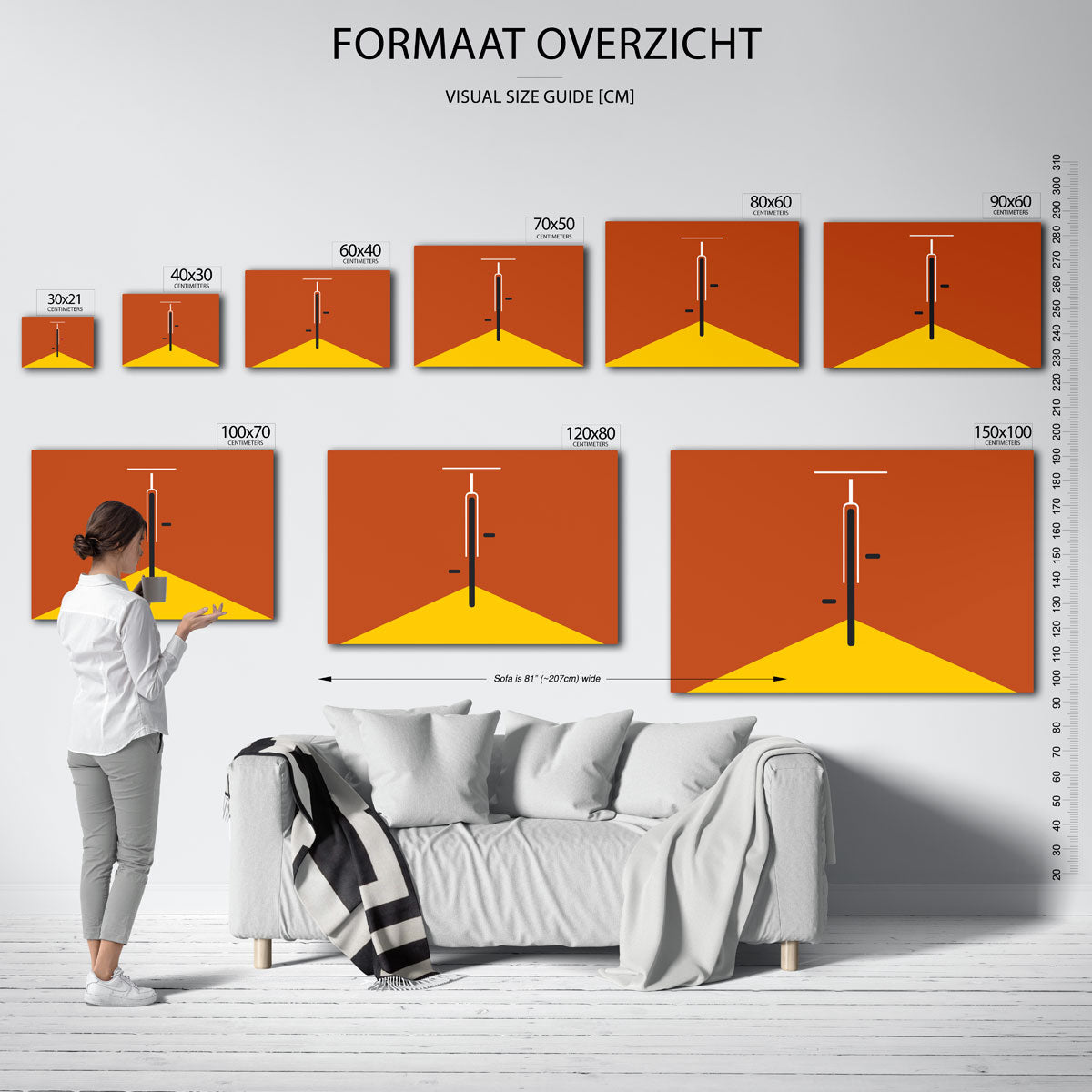 Vorm en balans – Bauhaus poster als geometrische wanddecoratie