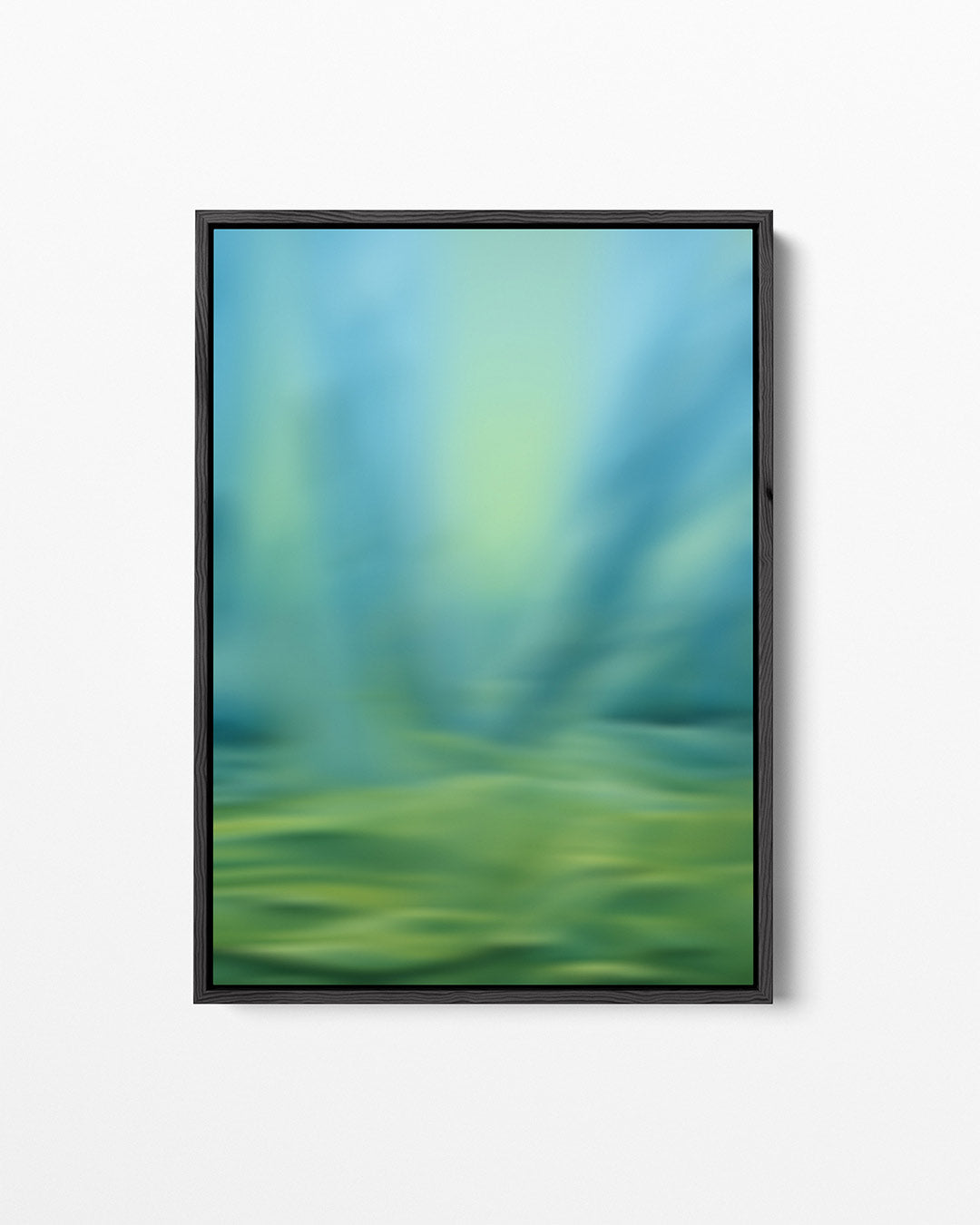 Vloeiende kleuren – staand wanddecoratie kunstwerk