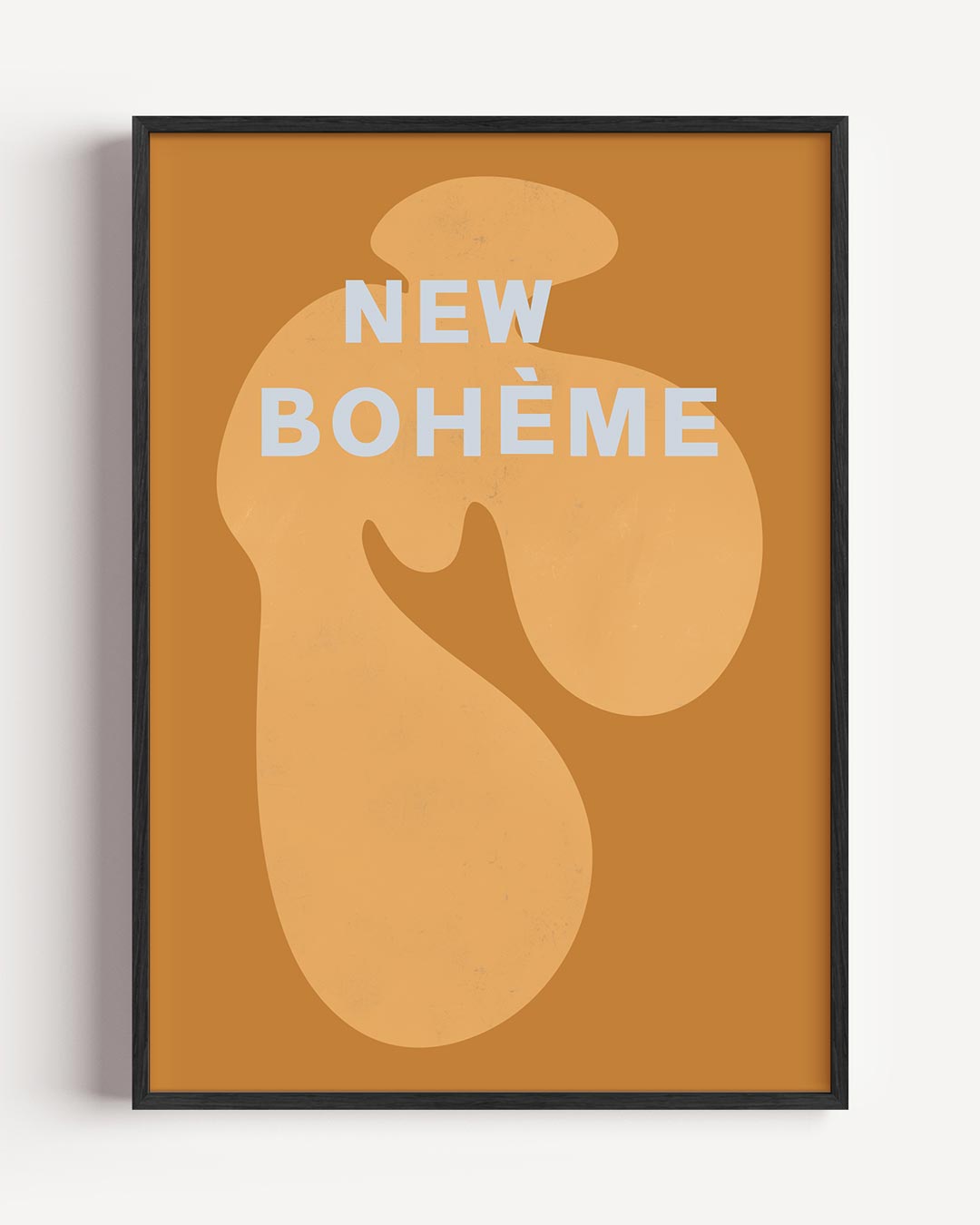 Nieuwe Boho Stijl – zomer portret poster als wanddecoratie