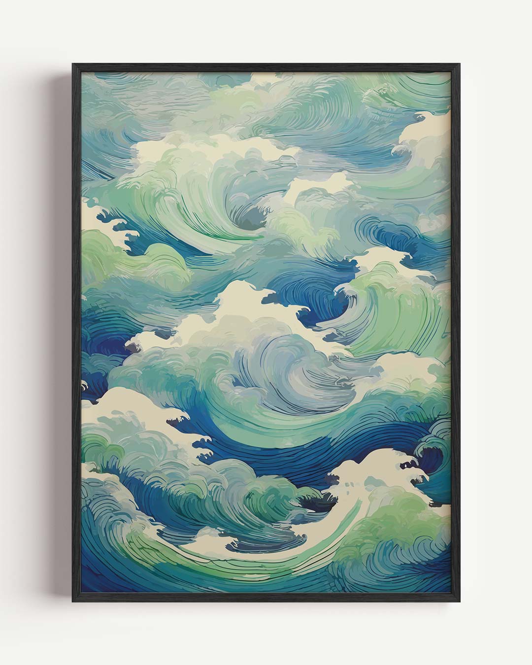Oceanische Dromen – zomer portret poster als wanddecoratie