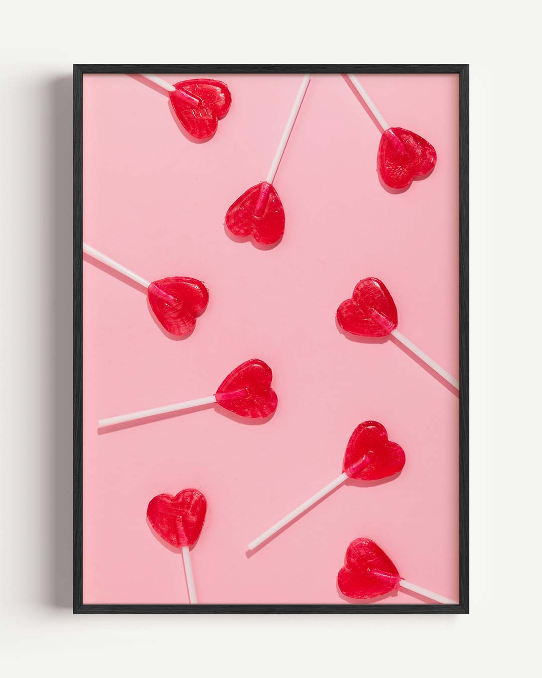 Zoete Liefdeslolly's – Popart en Streetart portret poster als wanddecoratie