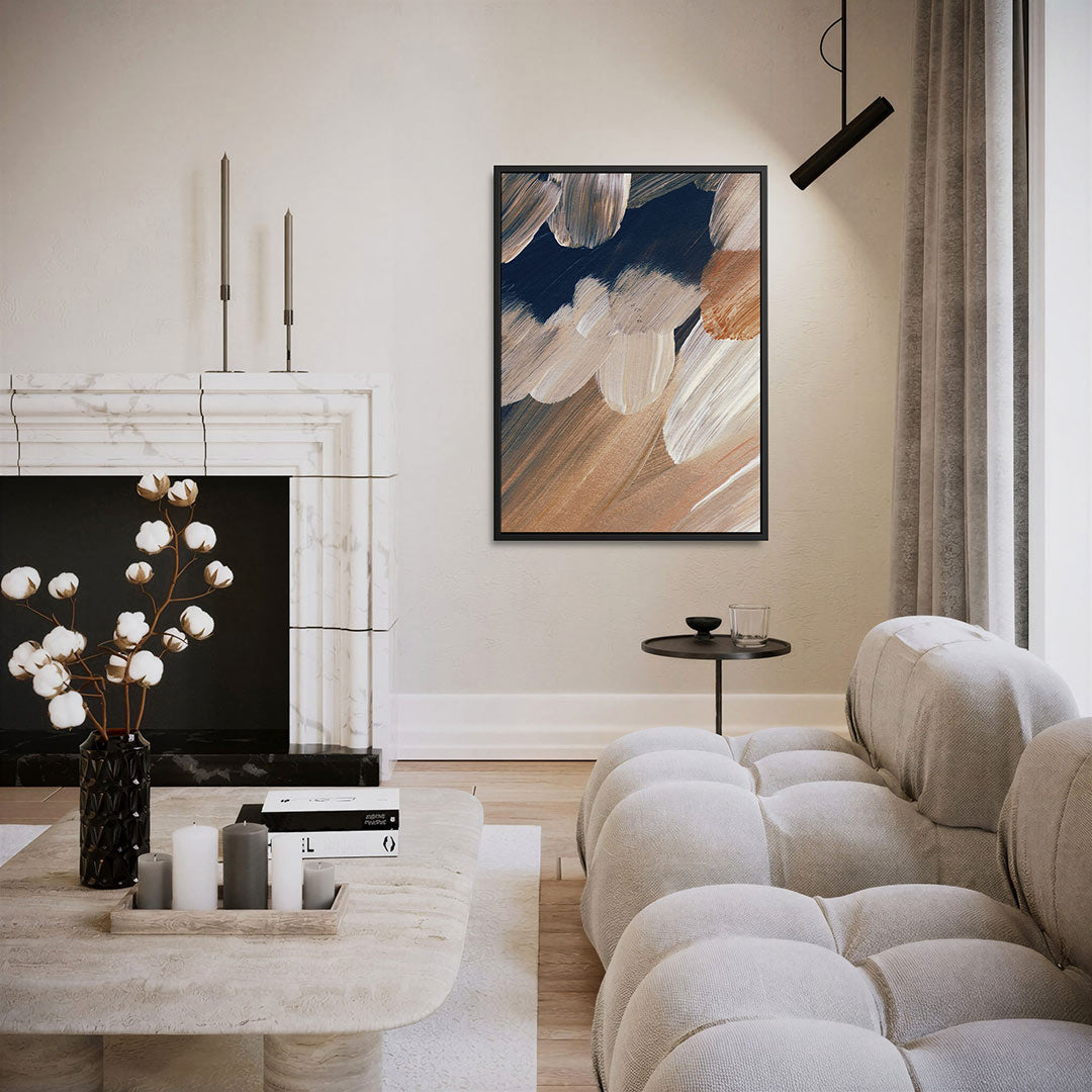 Abstracte – moderne staande wandkunst
