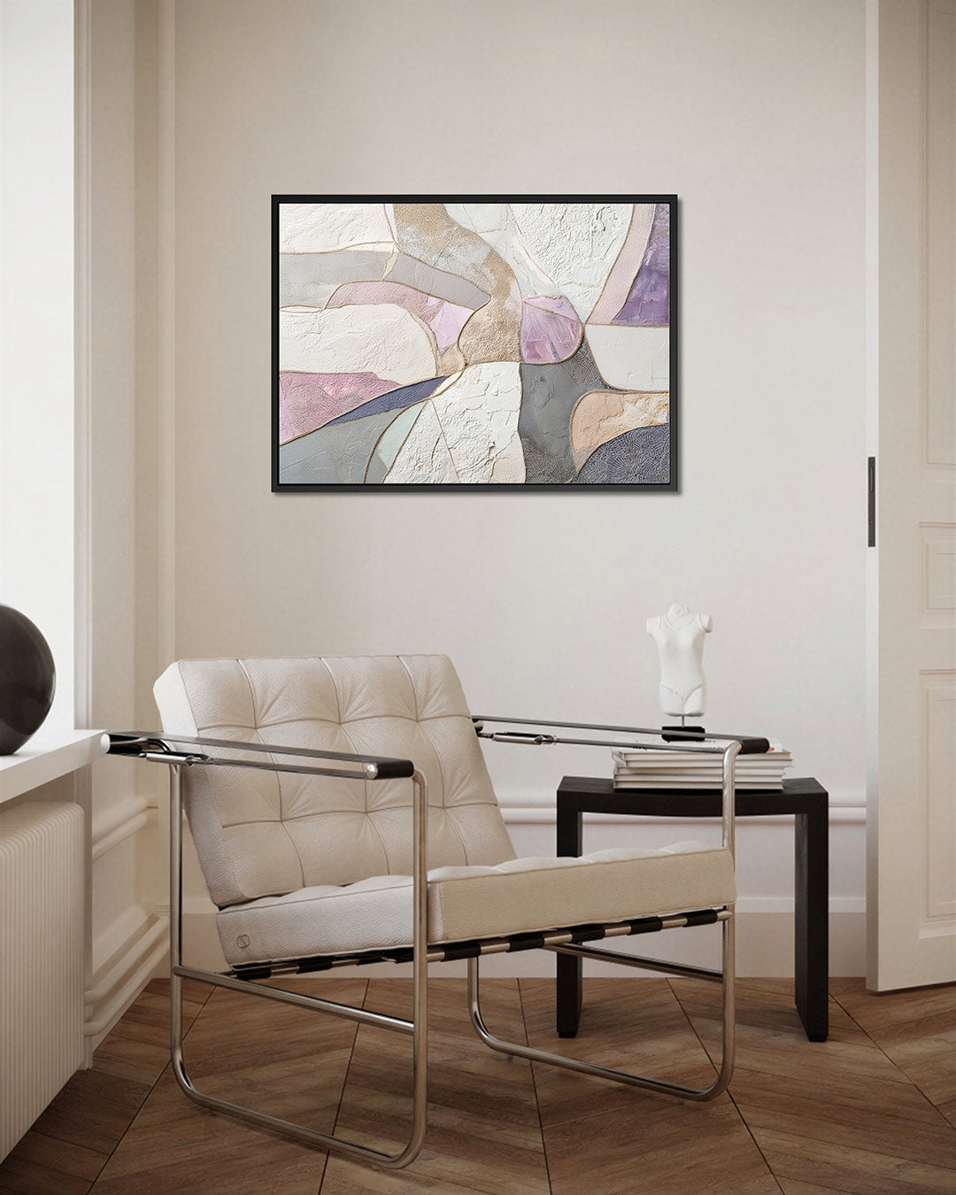 Organische vormen compositie – Editie 3 – kunstwerk op canvas, dibond of plexiglas