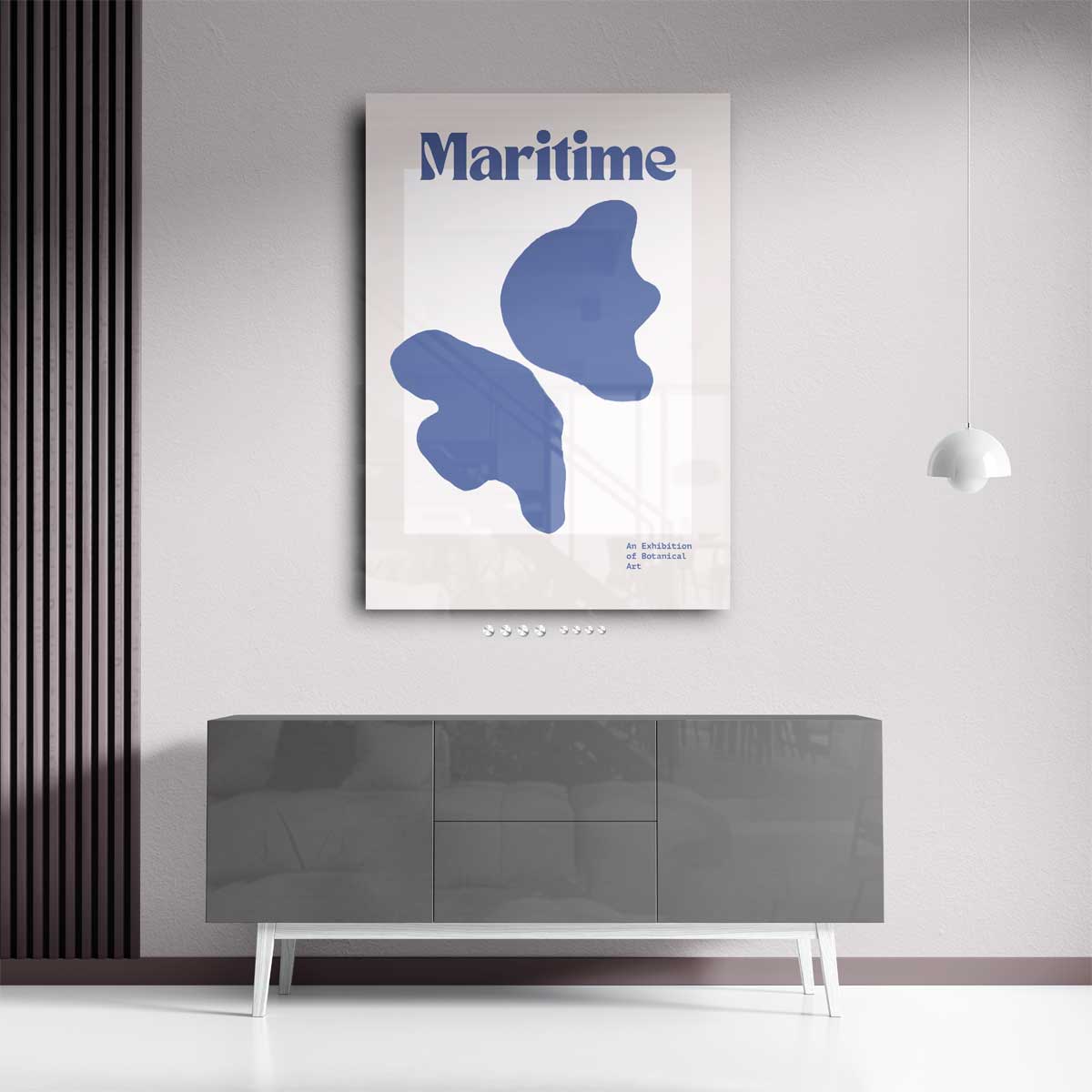 Maritime Botanische Sferen – portret kunstwerk als wanddecoratie, afbeelding 13