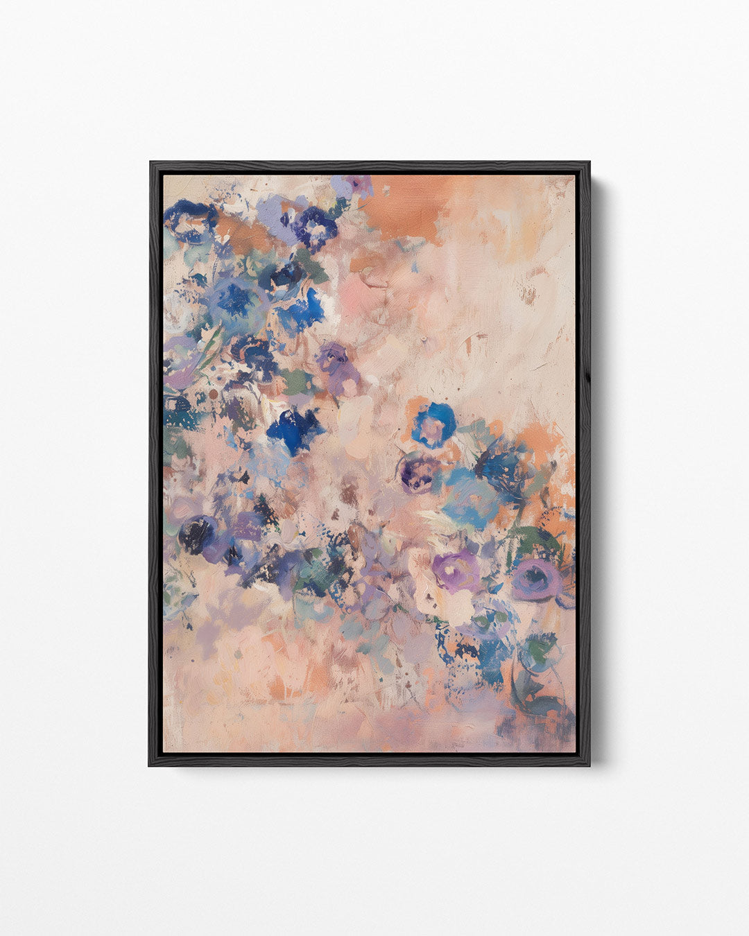 Kleurrijke bloemenexplosie – staand wanddecoratie kunstwerk