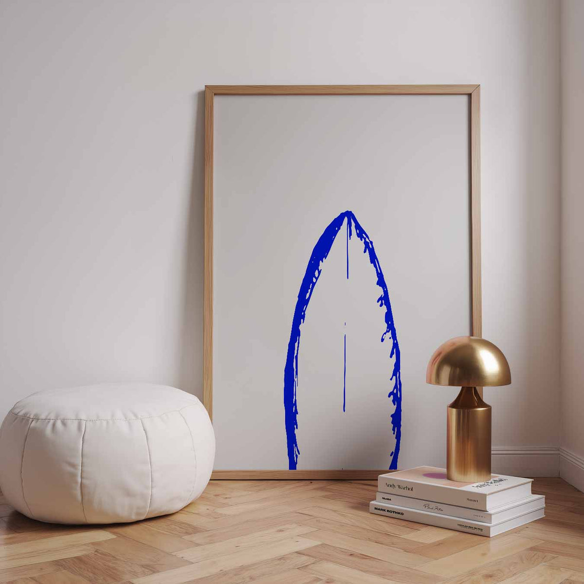 Moderne Bladkunst – staande dieren wanddecoratie van WallArtistic