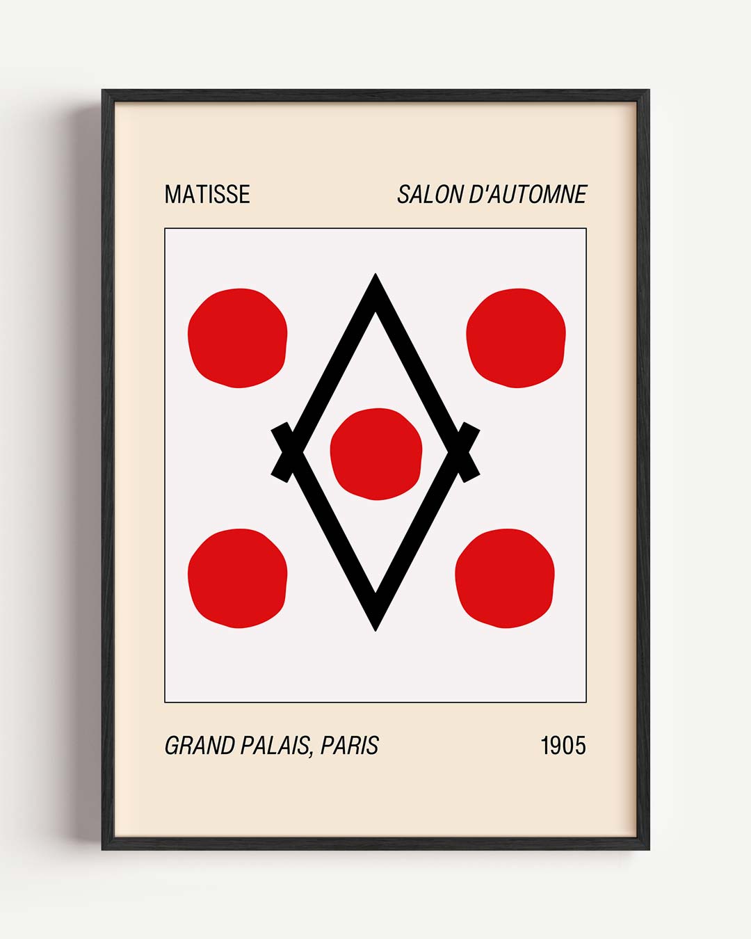 Moderne Matisse Kunstposter – abstracte portret poster als wanddecoratie