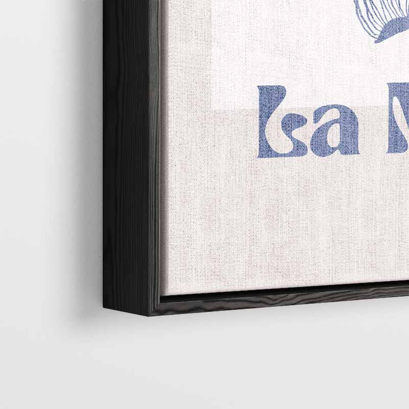 La Mer Zeedroom Print – dibond wanddecoratie in staand formaat