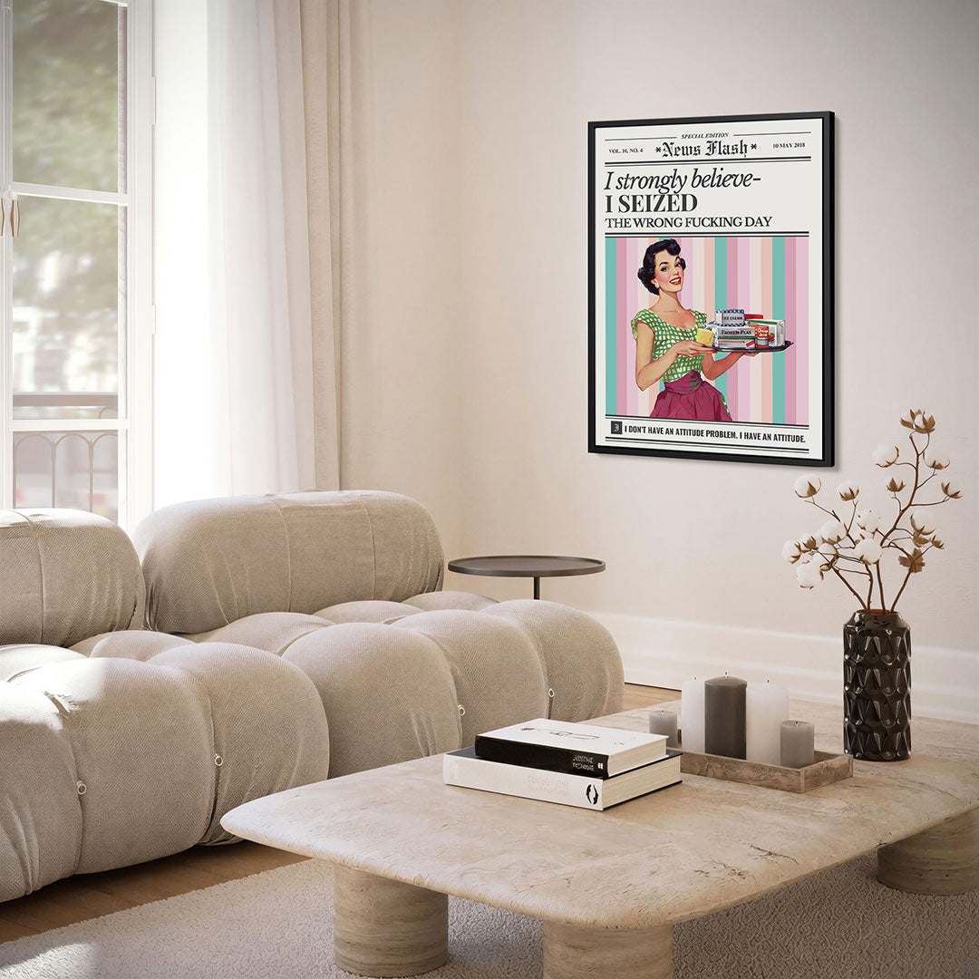 Humor portret – staand wanddecoratie kunstwerk