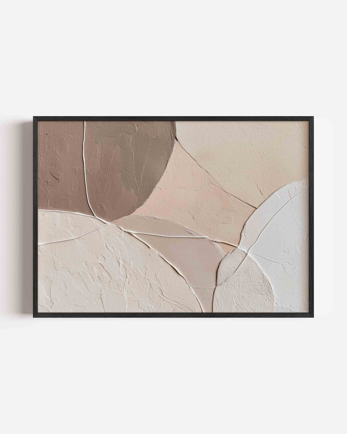 Abstracte vormen – abstracte landscape poster als wanddecoratie