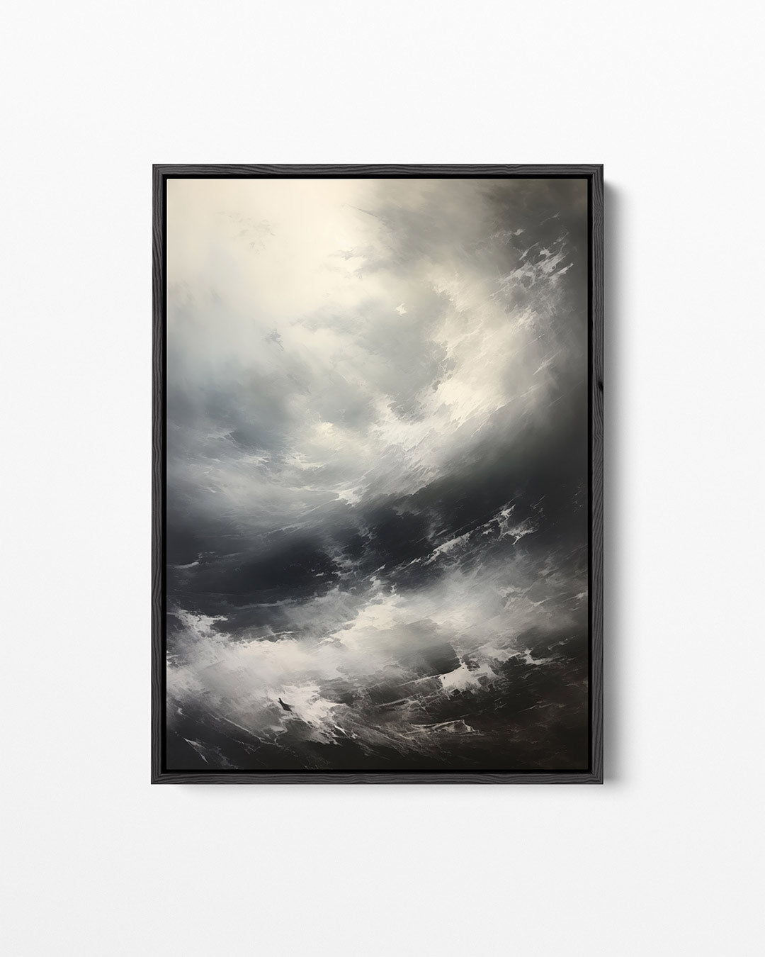 Dynamische wolkenlucht – staand wanddecoratie kunstwerk