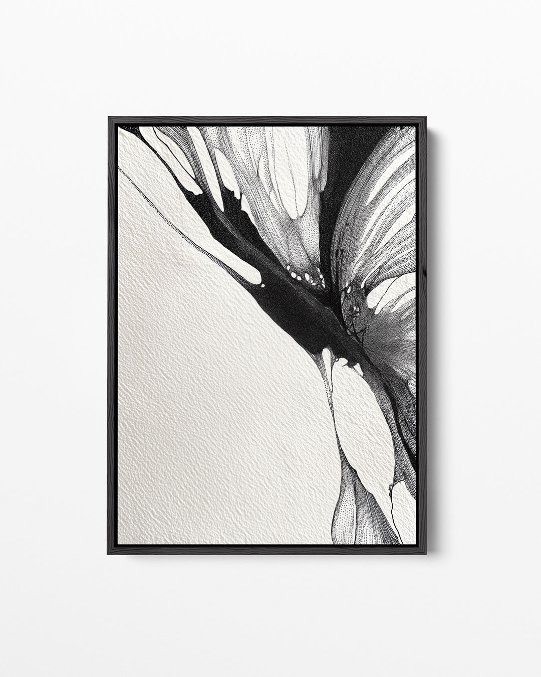 Organische lijnen – staand wanddecoratie kunstwerk