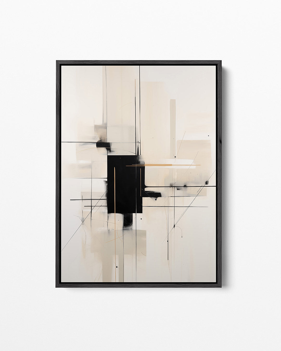 Geometrische lijnen – staand wanddecoratie kunstwerk