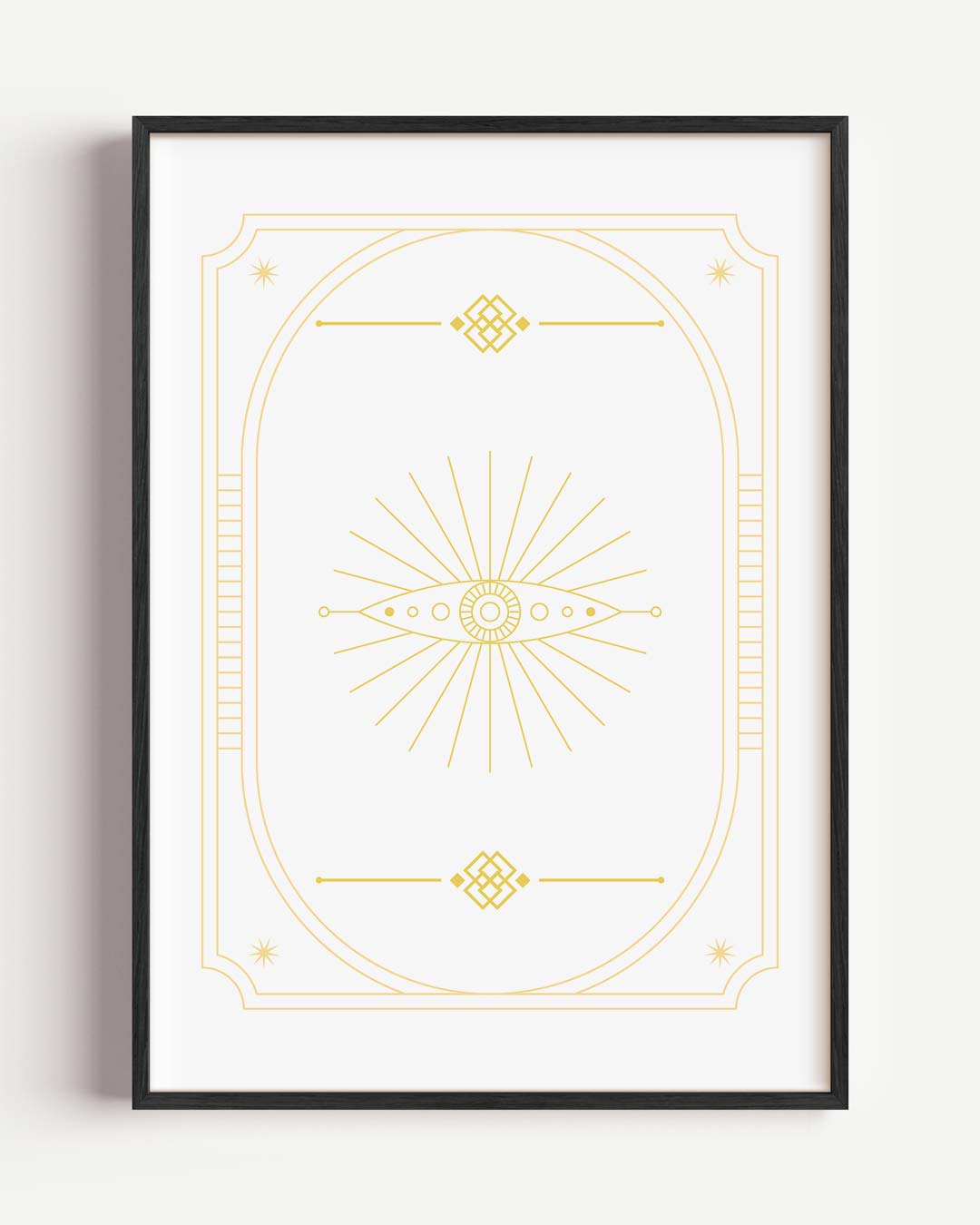 Mystieke Oog – mindful portret poster als wanddecoratie