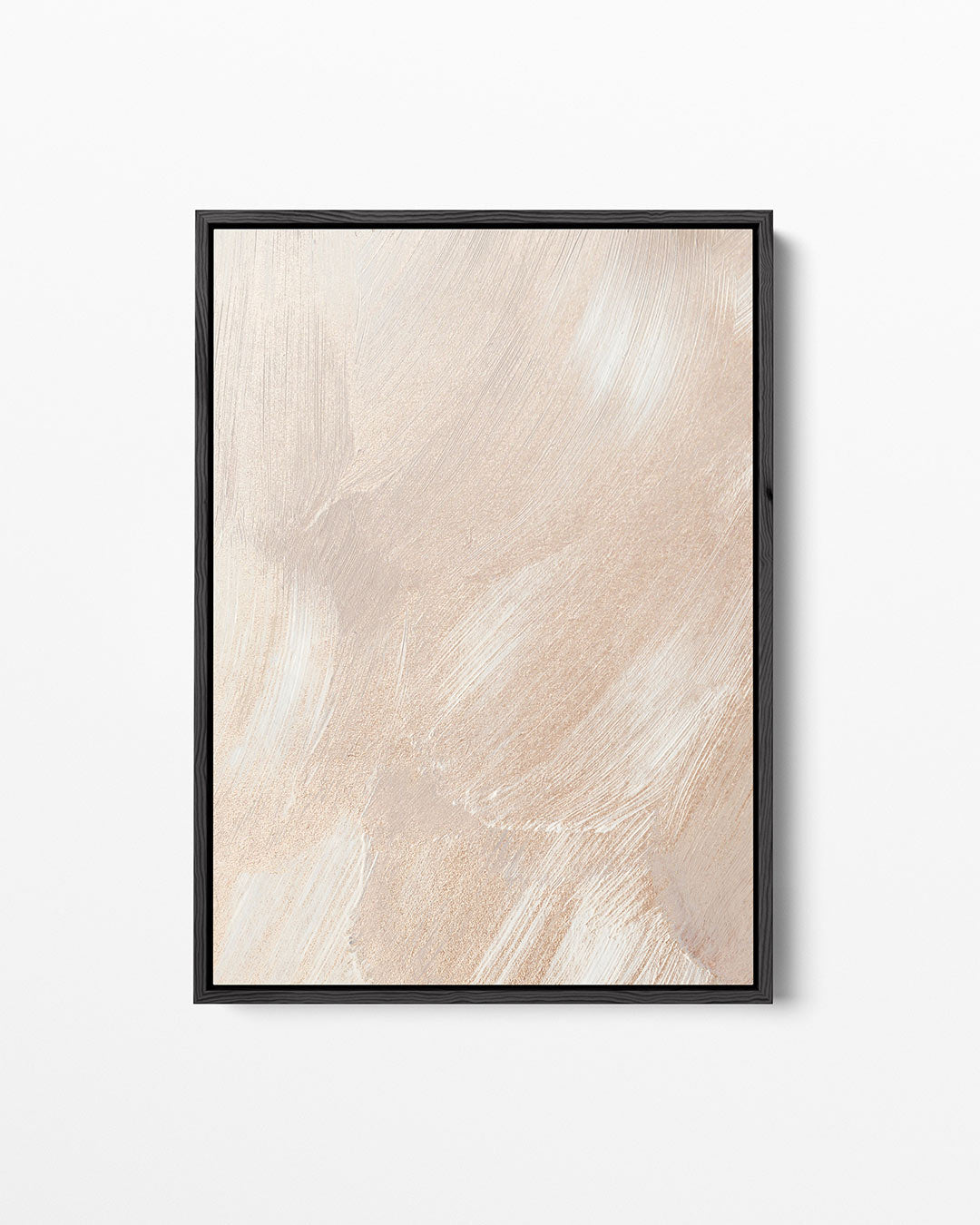 Zachte veegpatronen – staand wanddecoratie kunstwerk
