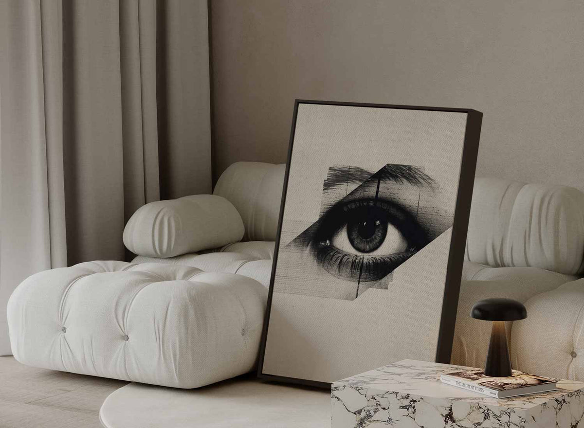 Oog van Mysterie – portret kunstwerk als wanddecoratie, afbeelding 13