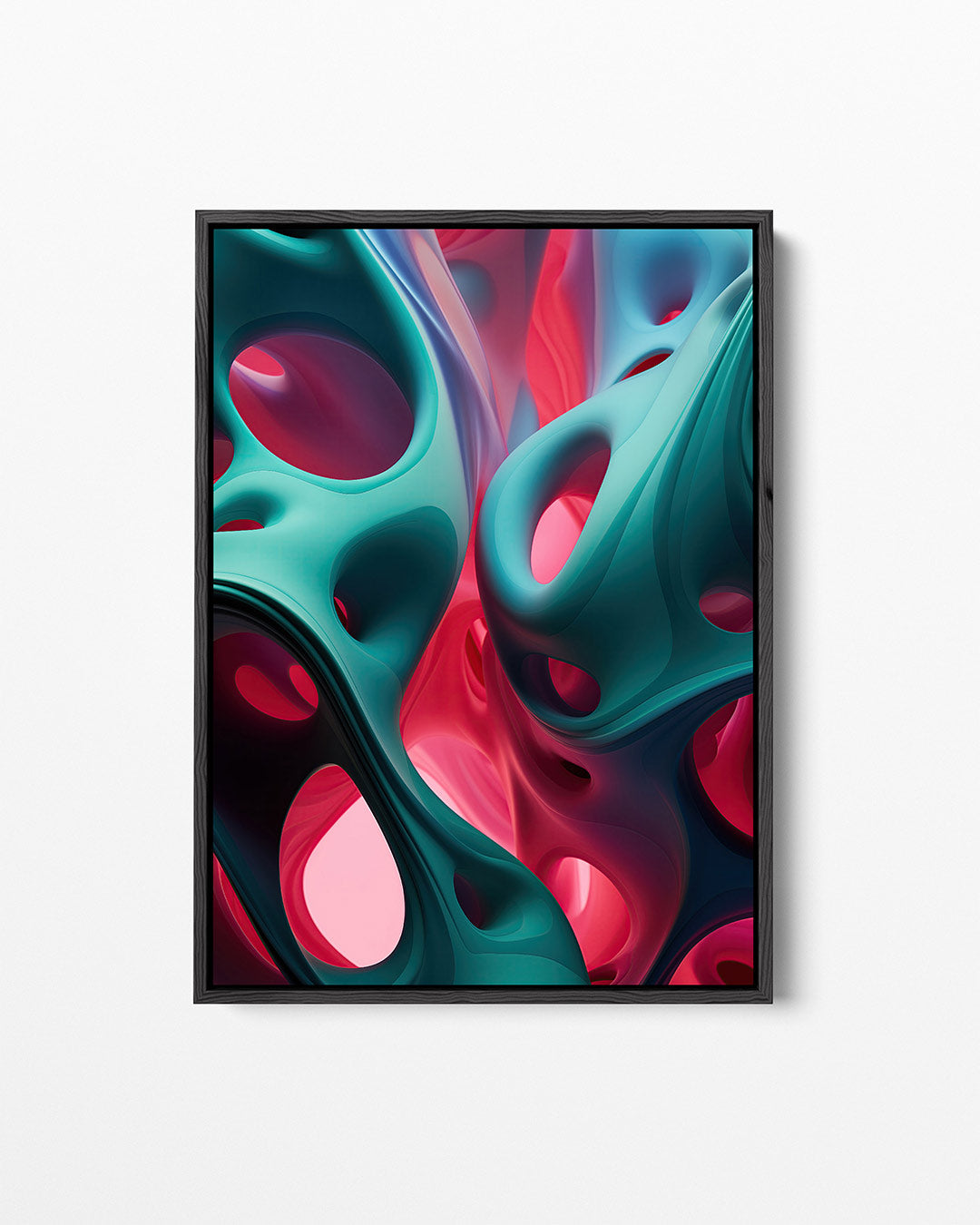 Organische vormen – Dynamische – staand wanddecoratie kunstwerk